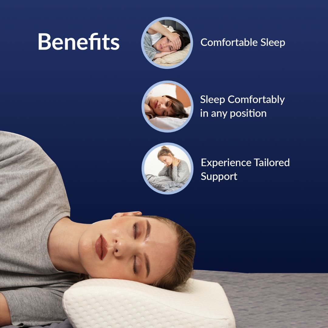 Pillow for cervical pain, reduces the risk of cervical Spondylosis, reduces neck pain